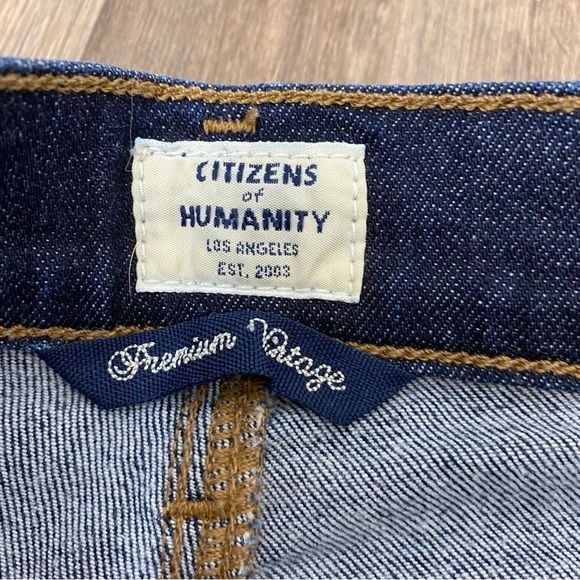 𝅺CITIZENS OF HUMANITY Hi rise Carlie skinny jeans Womens size 28 - Picture 3 of 9